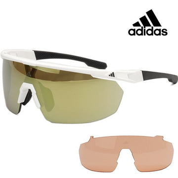 ADIDAS Sportsonnenbrille Tag und Nacht Goldspiegel Laufen Radfahren Goggles Fashion 21G 145204159