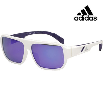 ADIDAS Sport Sonnenbrille Weiß Lila Spiegel Freizeit Fahrrad Mode 21Z 145204171