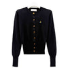 VIVIENNE WESTWOOD BEA Strickjacke mit Logo-Stickerei (N401) 145211962 [P]