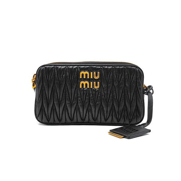 MIU MIU Matelassé Double-Zip Chain Mini Crossbody Bag 5BP045 L499662 145214427
