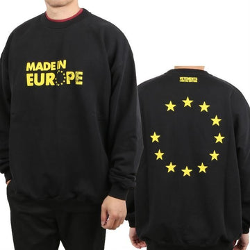 vetements Double Neck Sweatshirt 1601 Black/Bordeaux 145222300