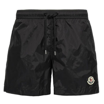 Moncler Logo Patch Swim Shorts Black 2C000 03 53326 999 125719839