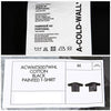 A-Cold-Wall ACWMTS007WHL BLACK Painting Short Sleeve T-Shirt 145223210 [P]
