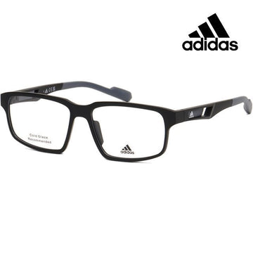 ADIDAS SP5033 002 スポーティ ファッション 軽量 ブラック 四角 メガネフレーム 145239599