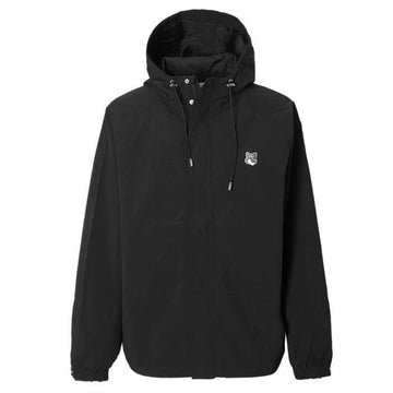MAISON KITSUNE Foxhead Patch Crispy Nylon Kapuzen-Windbreaker LM02228WQ4019-P199 145239646
