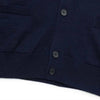 MAISON KITSUNE Fox Kopf Patch Klassische Strickjacke P480 GU00542KT1036 145239644 [P]
