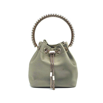JIMMY CHOO ボンボン ミニ バケットバッグ L534334 105406585