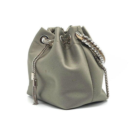 JIMMY CHOO ボンボン ミニ バケットバッグ L534334 105406585