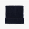 Acne Studios C40392 NAVY MELANGE Face Logo Patch Square Beanie 144730520 [P]