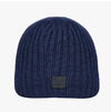 Acne Studios C40387 NAVY MELANGE Face Logo Patch Beanie 144730531 [P]