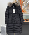 Moncler KHLOE Women's Down Long Coat Black 145447508 [P]