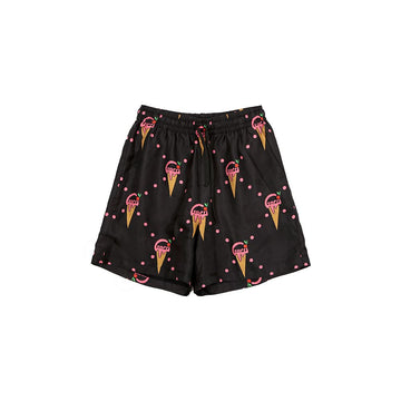 Gucci Creamy Ice Cream Print Twill Silk Short Pants XXS 731142 145214385