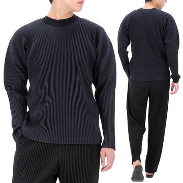 ISSEY MIYAKE Homme Plissé Langarm T-Shirt 105 Größe Lucky Chance HP39 JK421 75 65805356