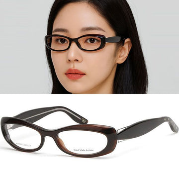 Bottega Veneta BV84 VNH Eyeglass Frame Small Women Luxury Horn Rim 145453760