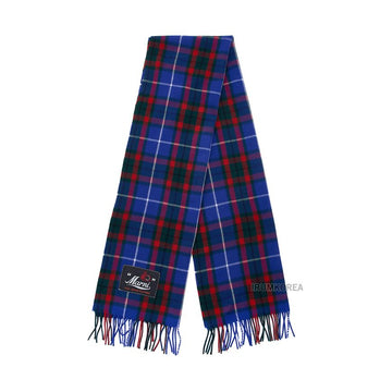 MARNI Unisex Woll-Tartan-Schal UAW010 CHB57 44246350