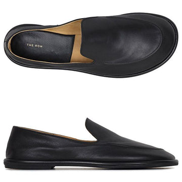 The Row 25FW Black Canal Loafers F1258L74 BLK 145492678