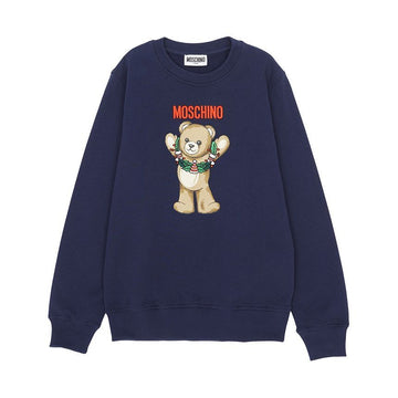 MOSCHINO Kinder Fleece Pullover (erwachsene Trageoption) HQF08V LCA14 40016 145504464