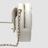 CHANEL ハートバッグ ラージ ホワイト ラムスキン AS3191 145506463 [P]