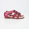 CHANEL Chain Metallic Sandals 37.5 144815661 [P]