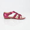 CHANEL Chain Metallic Sandals 37.5 144815661 [P]