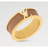 LOUIS VUITTON Capri Ring braun M1767 145562582 [P]
