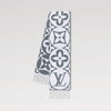 Louis Vuitton Medallion Scarf Gray M92857 145562589 [P]