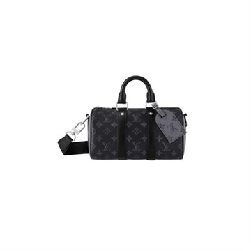 LOUIS VUITTON Keepall Bandoulière 25 Monogram Schwarz M46271 145562674 [P]