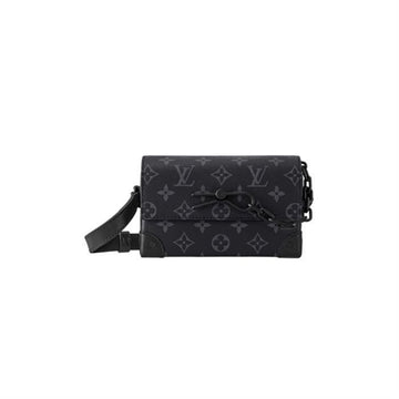 Louis Vuitton Wearable Monogram Black Wallet M81783 / Men's Crossbody Bag 145563385 [P]