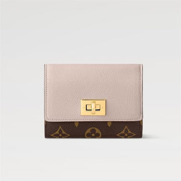 Louis Vuitton On My Side Wallet Beige M82398 / Women's Compact Wallet 145563552 [P]