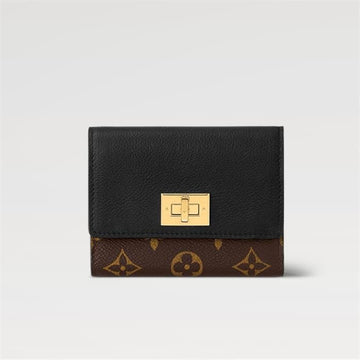 Louis Vuitton On My Side Wallet Black M82640 145563615 [P]