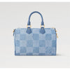 LOUIS VUITTON スピーディ 30 バンドリエール デニム ブルー N00203 145564803 [P]