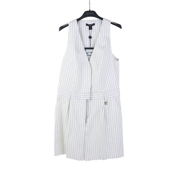 LOUIS VUITTON 1AFMIS GILET COMBI PANTS Streifen Overall 38 35842-4 145608257