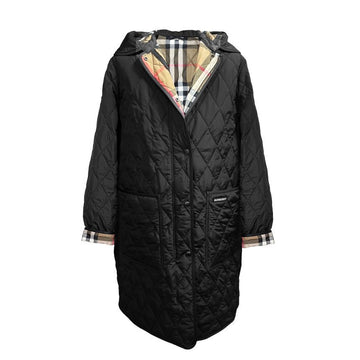BURBERRY Quilted Long Hooded Jacket 80842091 81214671 Schwarz 145680990