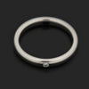 Tiffany & Co PT950 Platinum 1P Diamond Elsa Peretti Band Ring Size 5.5 145685716 [P]