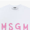 MSGM Brushed Logo Women's T-Shirt 144594059 [P]