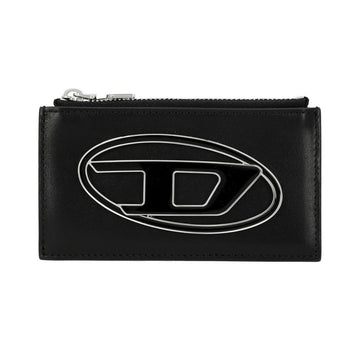 Diesel Oval D Logo Zip Card Holder 144593888