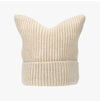 Acne Studios Oatmeal Melange Face Logo Patch Beanie 145693461 [P]