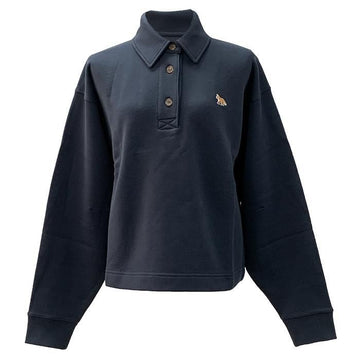 MAISON KITSUNE ベビーフォックスパッチクロップポロスウェットシャツ 25FW PW00200KM0341 145698834