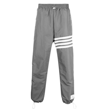 Thom Browne 22SS Mesh Stripe Track Pants Mad Gray 07863 035 48463548