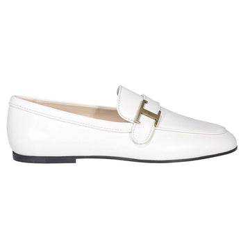 Tods Gold Logo Moccasin Loafer White XXW79A0CX60 GOC B015 47353839