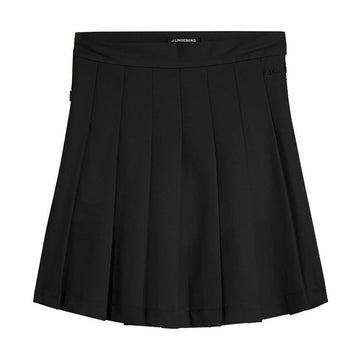 J Lindeberg 23SS ADINA Logo Skirt Black GWSD07818 9999 49244034