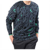 LANVIN Fog Jacquard Rundhalsstrickpullover 17 145741772 [P]