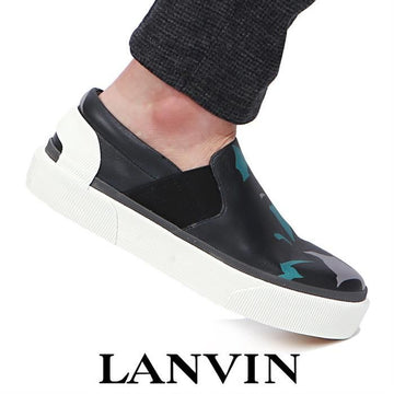 Lanvin FM SKKBMO VEPF A16 1040 Camouflage Pattern Slip-On 145741814