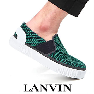 LANVIN FM SKKBMO REAL P16 4013 ハイブ メッシュ スリッポン 145741816