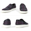 LANVIN FM SKDBMO TGGN P16 1870 レザー ウーブン スリッポン 145741818 [P]