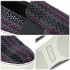 LANVIN FM SKDBMO TGGN P16 1870 レザー ウーブン スリッポン 145741818 [P]