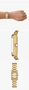 Armani AR11659 Genni Square Women's Metal Watch 144730629 [P]