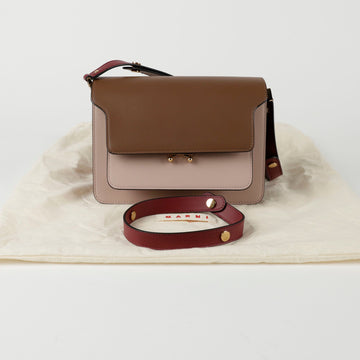 Marni SBMPN09NO3 Trunk Medium Shoulder Crossbody Bag 145064431