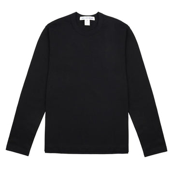 Comme Des Garcons Black Live Free Embroidered Cotton Long Sleeve T-Shirt FN-T016 1 145752457