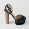 Prada Studded Sandal Heel Size 38 145698797 [P]